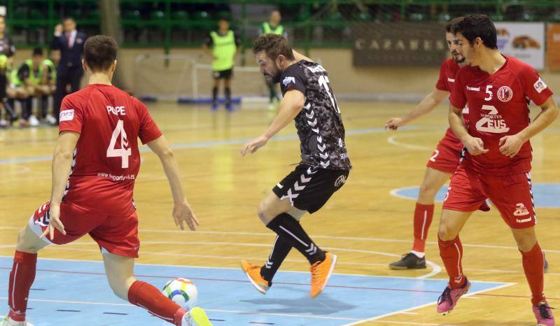 Partido Naturpellet Futsal-Puertollano en Segovia