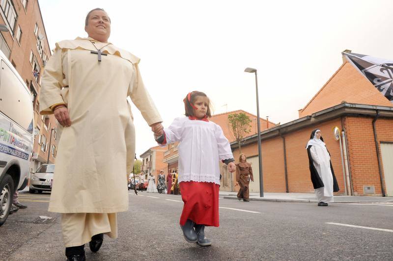 Carlos V, recibido y agasajado por Rodrigo de Dueñas en Medina del Campo