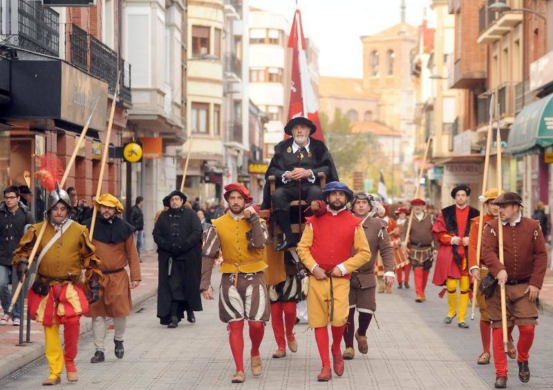 Carlos V, recibido y agasajado por Rodrigo de Dueñas en Medina del Campo