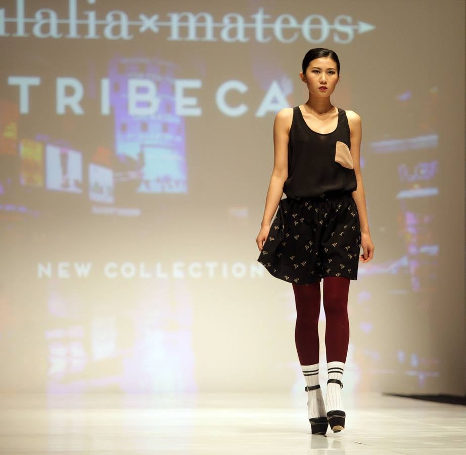 Desfile de Eulalia Mateos en la XIX Pasarela de la Moda de Castilla y León