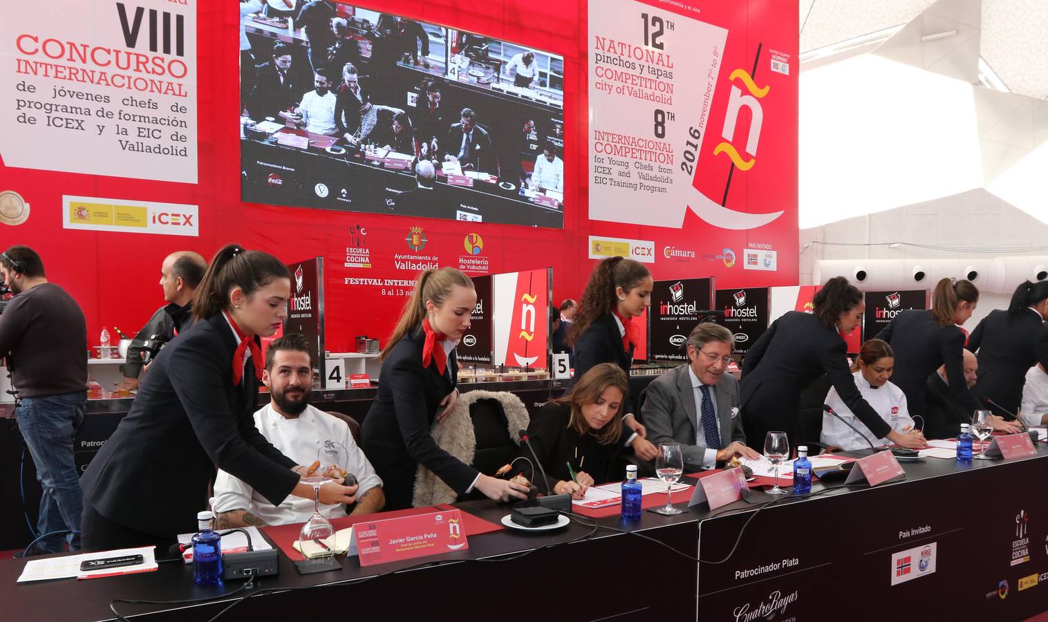 Primera jornada en el XII Concurso Nacional de Pinchos y Tapas Ciudad de Valladolid