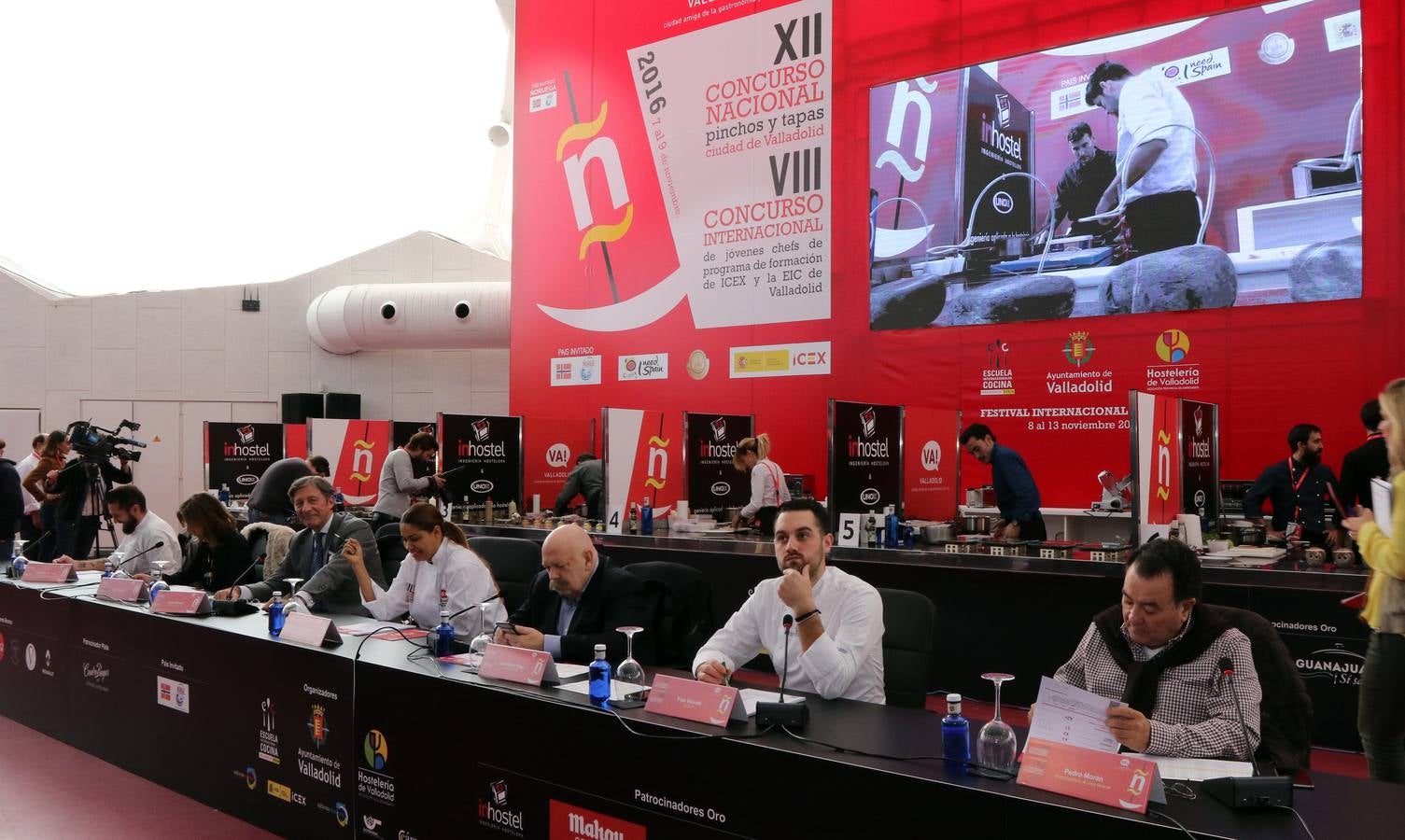 Primera jornada en el XII Concurso Nacional de Pinchos y Tapas Ciudad de Valladolid