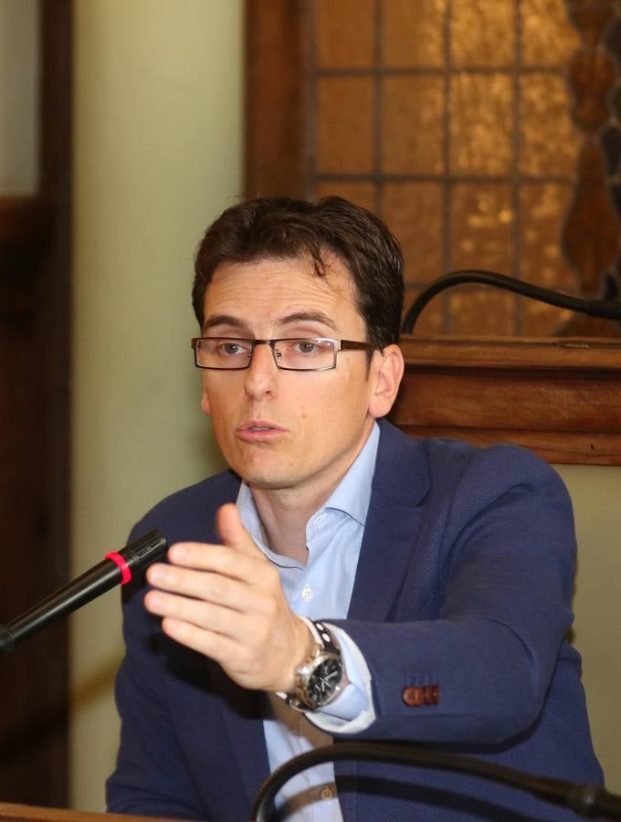 Pleno en el Ayuntamiento de Valladolid