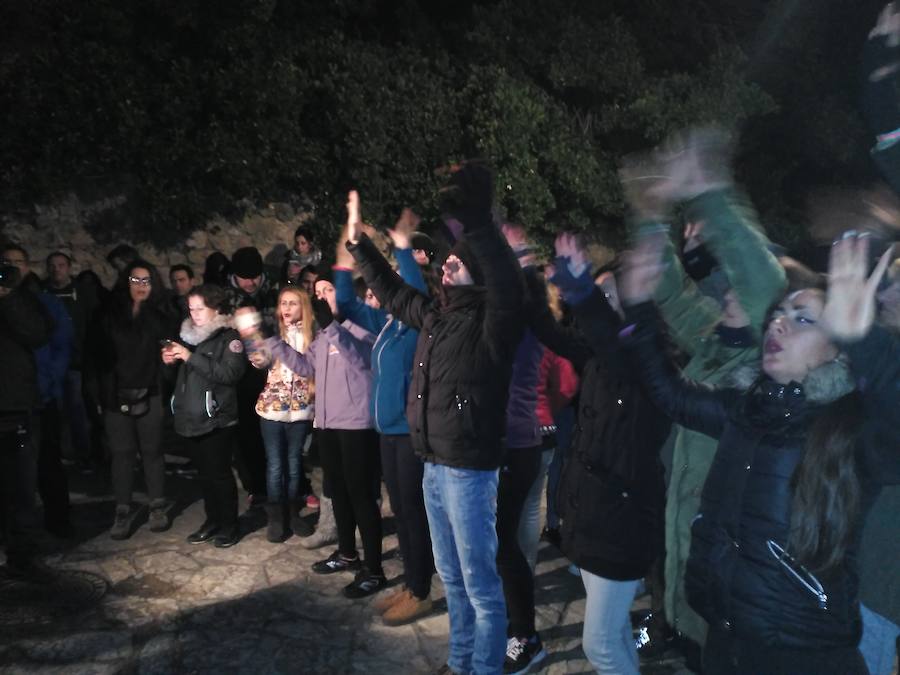 Celebración del Toro Júbilo en Medinaceli con la protesta de los antitaurinos