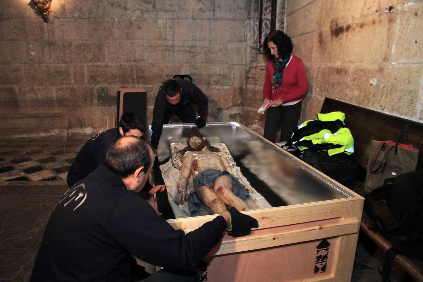 El Cristo Yacente de la Catedral de Segovia viaja a Múnich