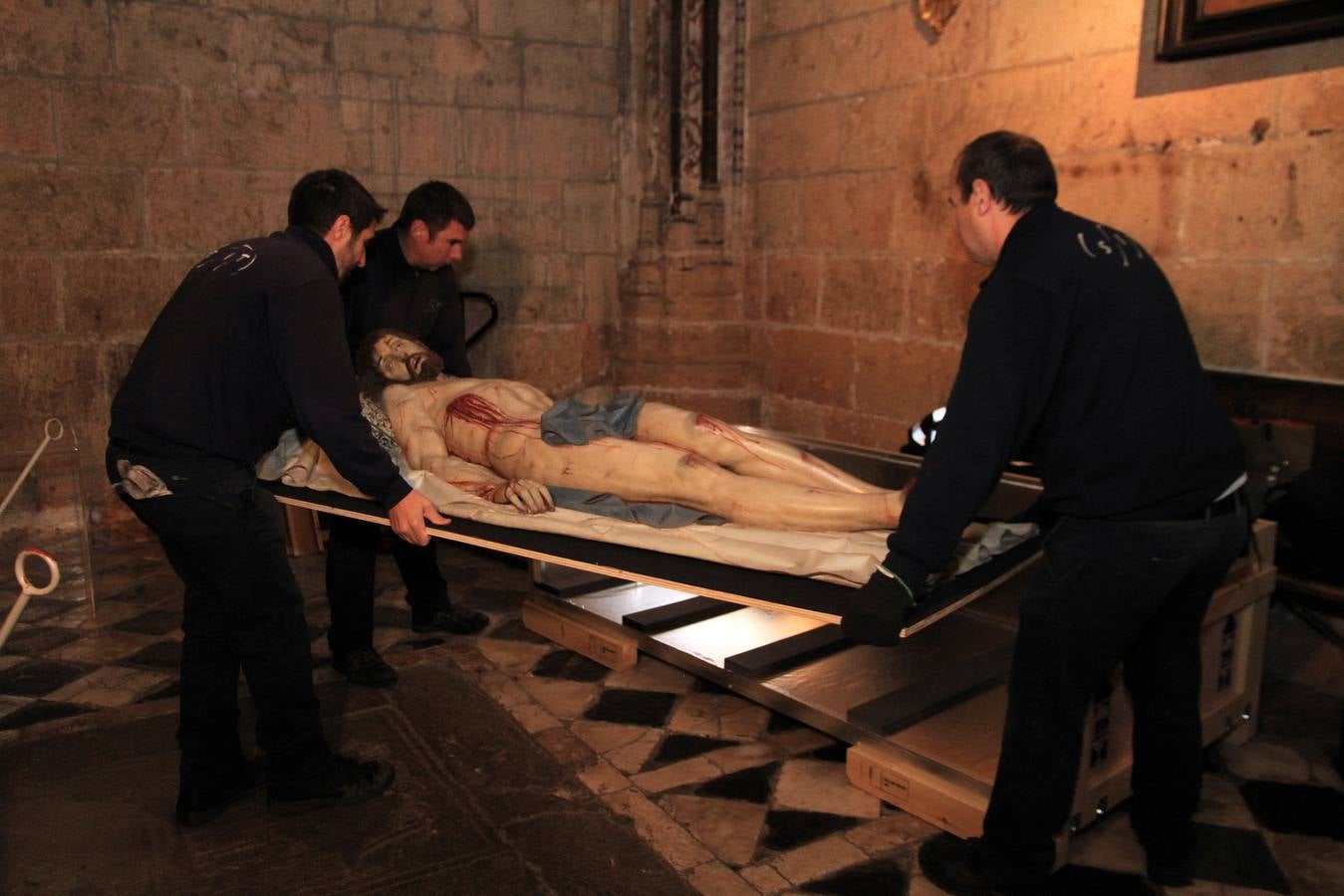 El Cristo Yacente de la Catedral de Segovia viaja a Múnich
