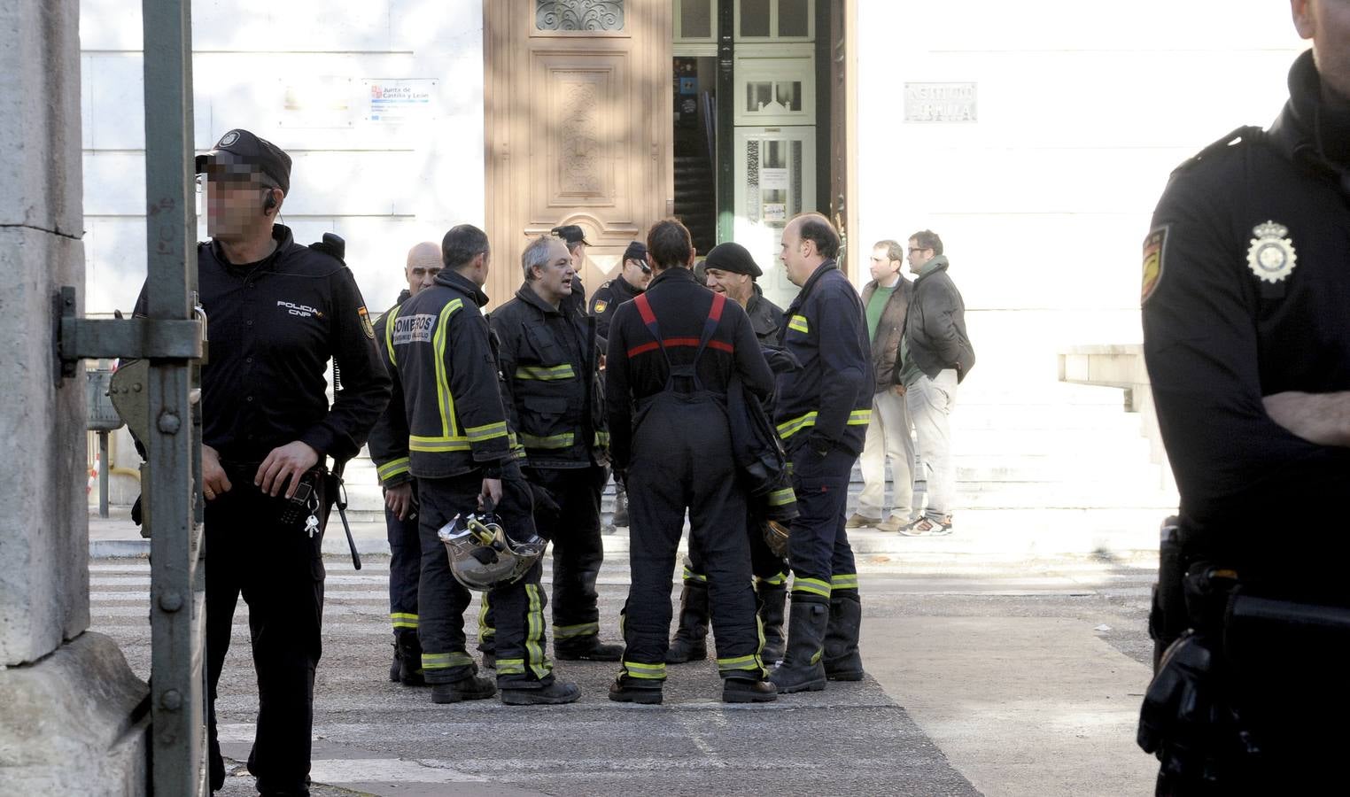 Desalojan el instituto Zorrilla de Valladolid por un gas tóxico