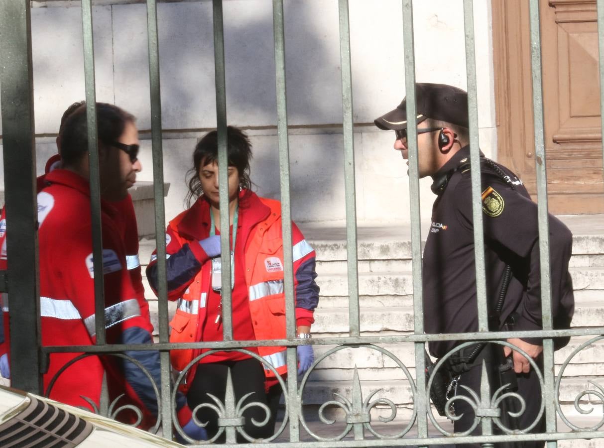 Desalojan el instituto Zorrilla de Valladolid por un gas tóxico