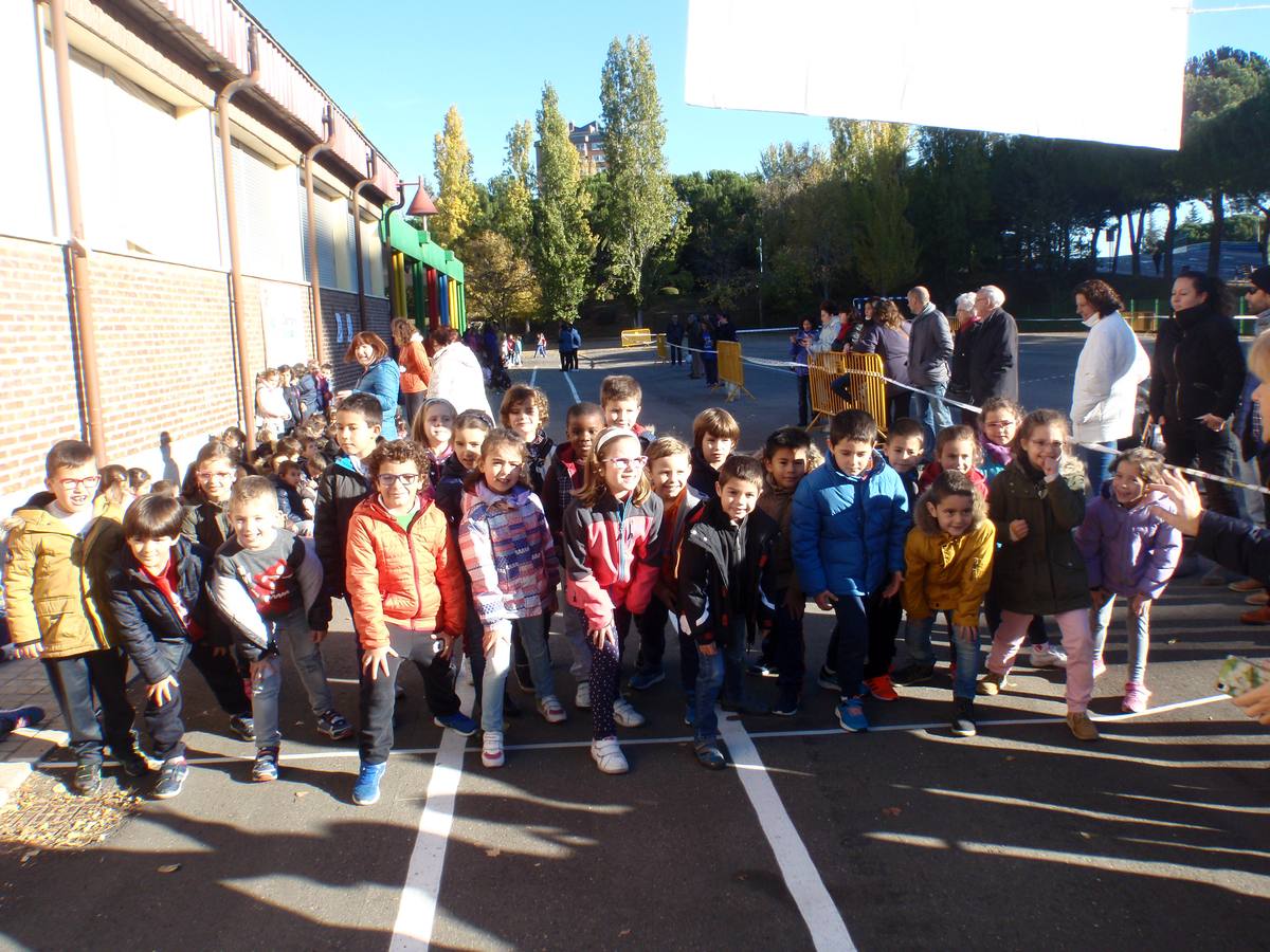 Carrera solidaria en el colegio Padre Claret de Palencia