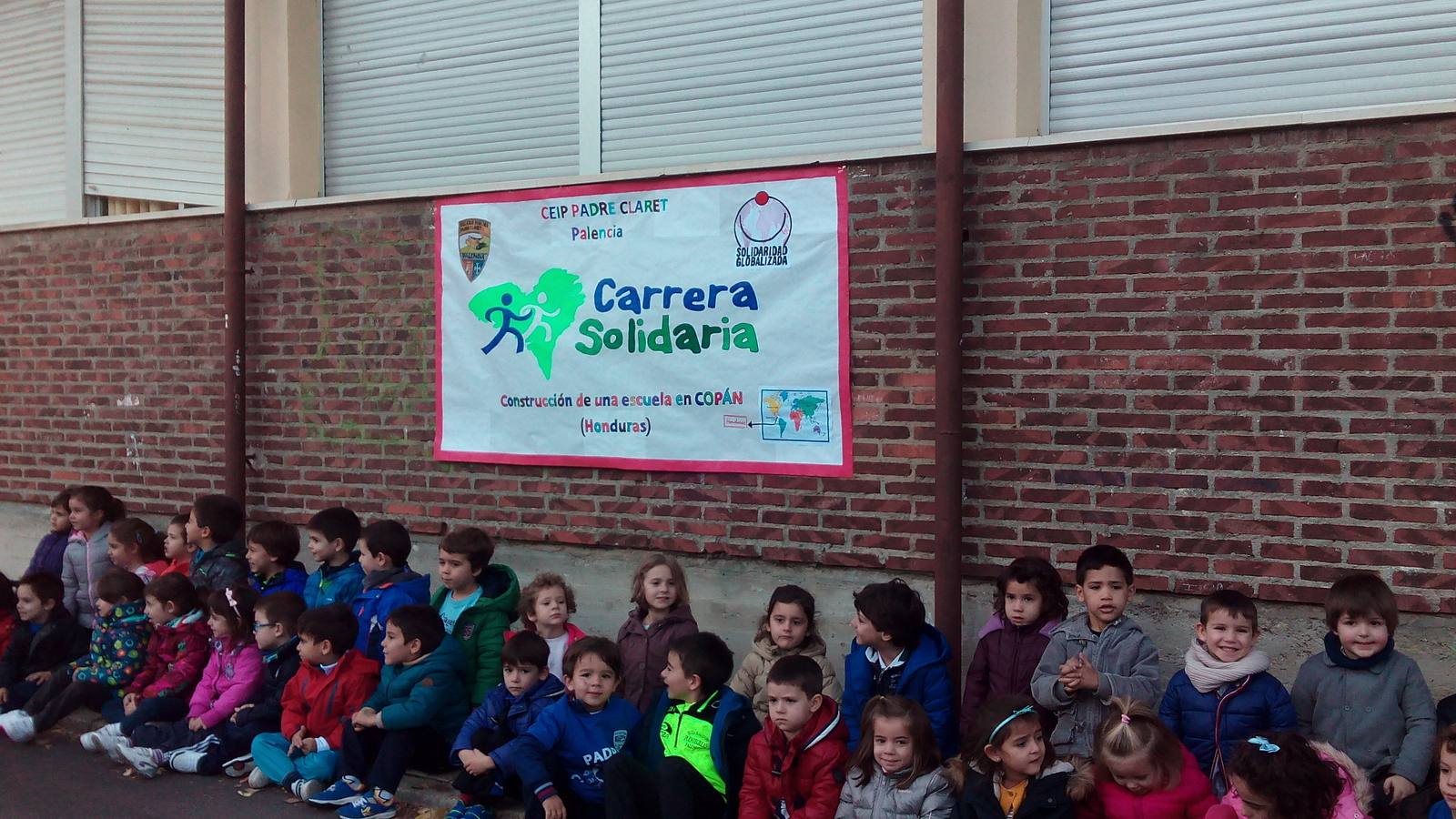 Carrera solidaria en el colegio Padre Claret de Palencia