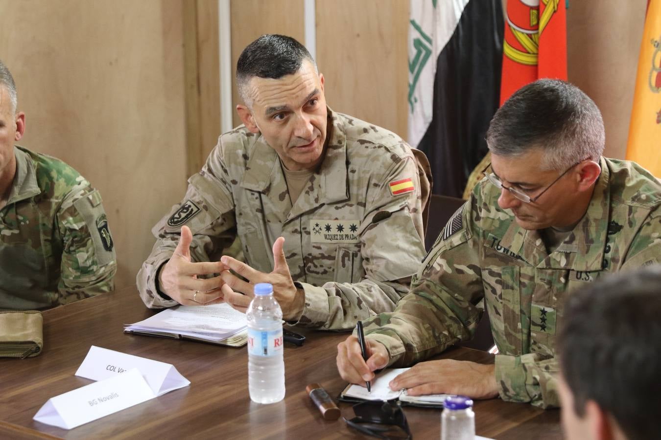 Militares españoles participan en la operación 'Inherent Resolve' de adiestramiento del ejército iraquí