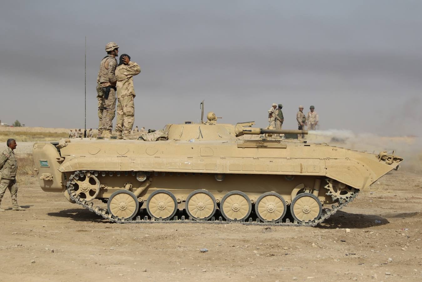 Militares españoles participan en la operación 'Inherent Resolve' de adiestramiento del ejército iraquí