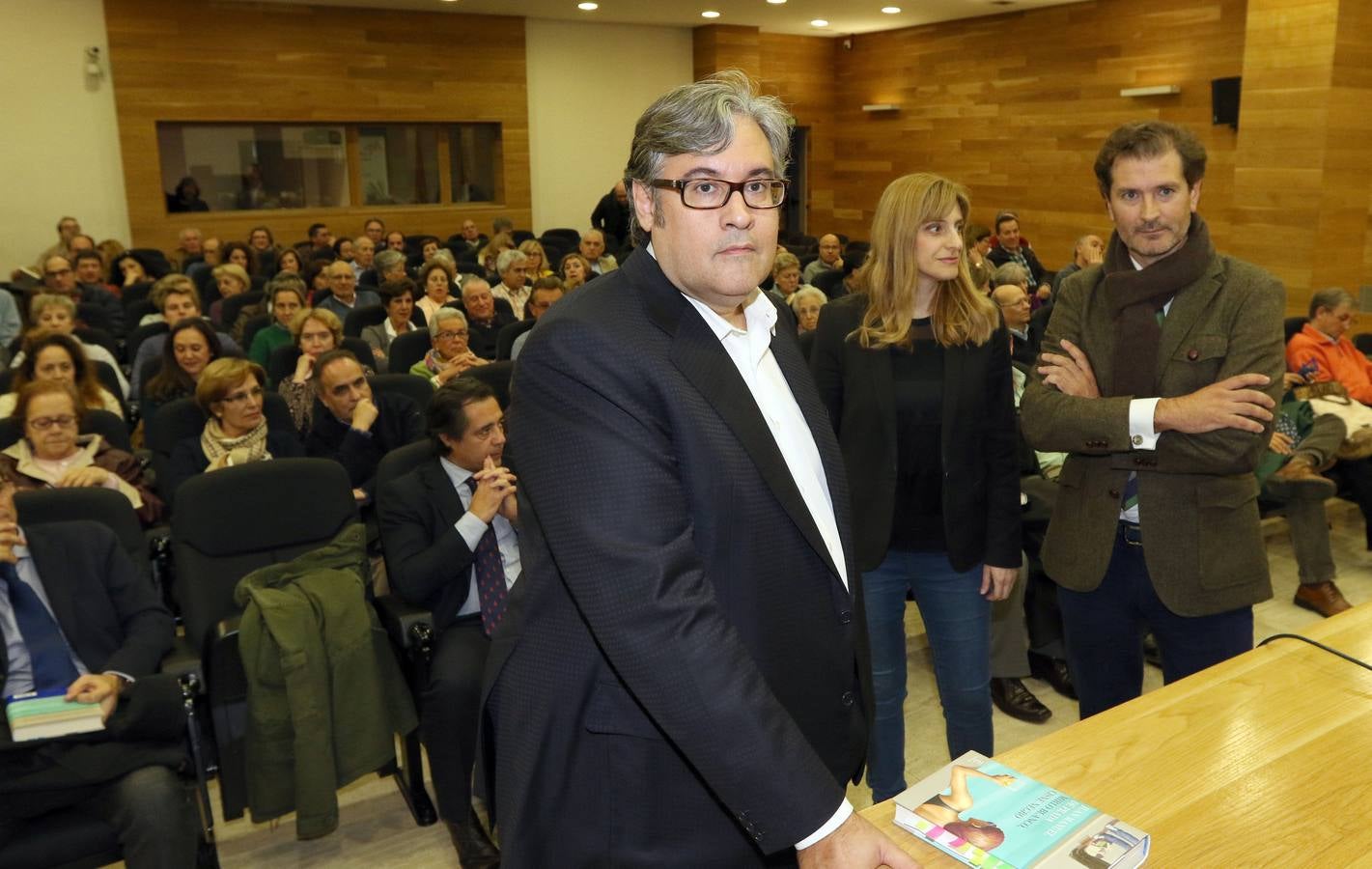 Juan Manuel de Prada, en el Aula de Cultura de El Norte de Castilla