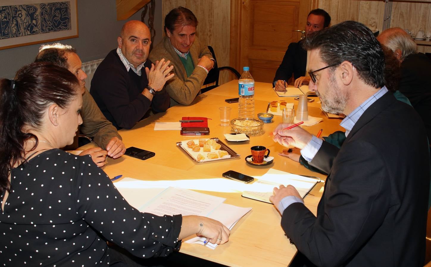 Reunión de alcaldes de los municipios afectados por la regulación del tráfico en el Alto de Navacerrada