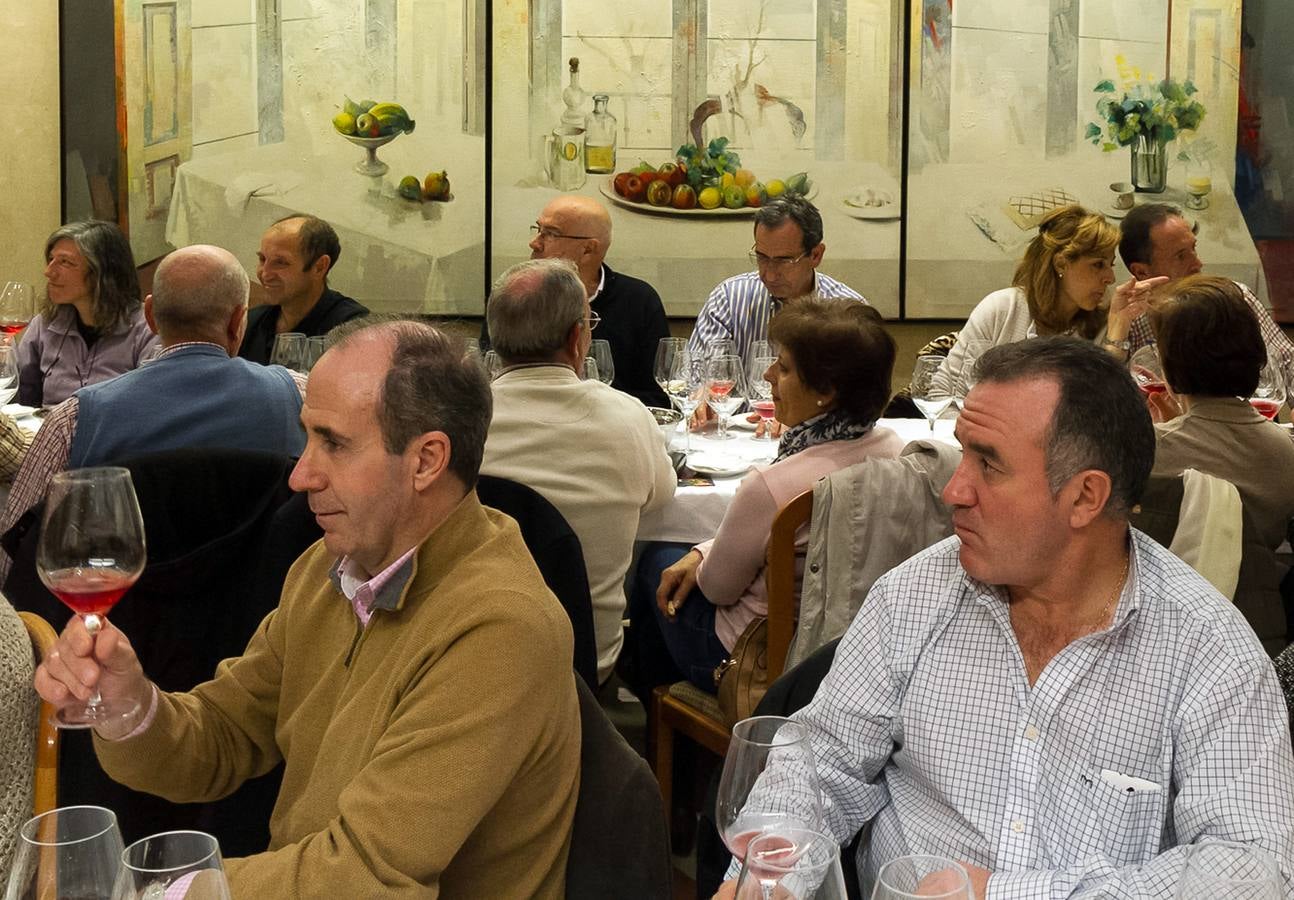 Cata del Otoño Enológico de la Fundacion Caja Rural en el Restaurante La Codorniz
