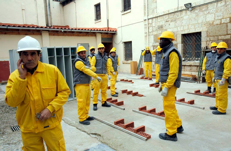 Visita al taller de la Catedral de Palencia