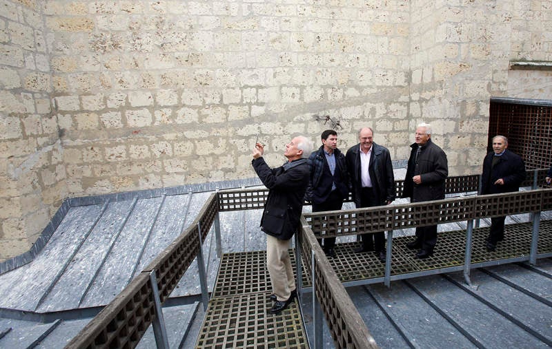 Visita al taller de la Catedral de Palencia