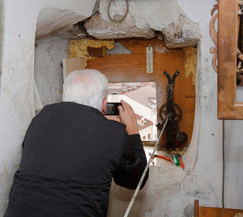 Visita al taller de la Catedral de Palencia