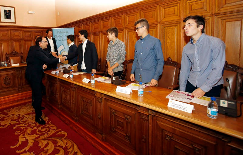 Pleno infantil en el Ayuntamiento de Palencia