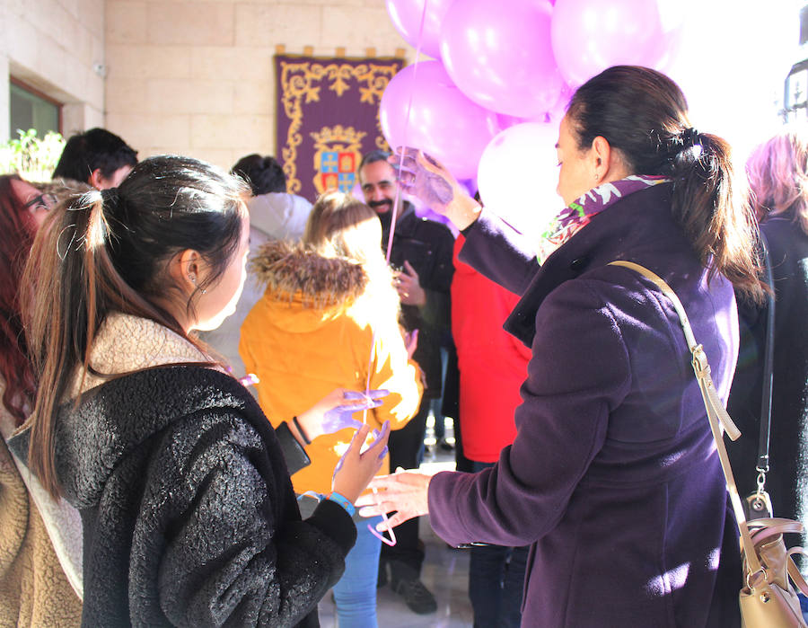 Manifesto en la Plaza Mayor. 