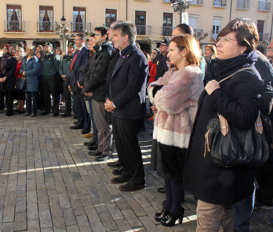 Manifesto en la Plaza Mayor. 