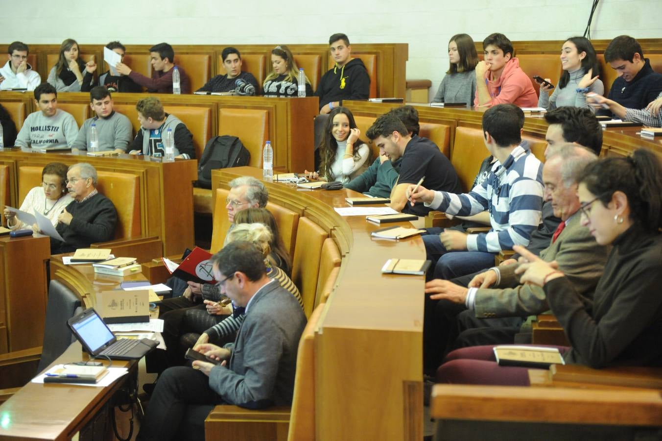 Segunda mesa redonda de las jornadas &#039;Valladolid, Tierra Capital del Español&#039; organizadas por El Norte de Castilla