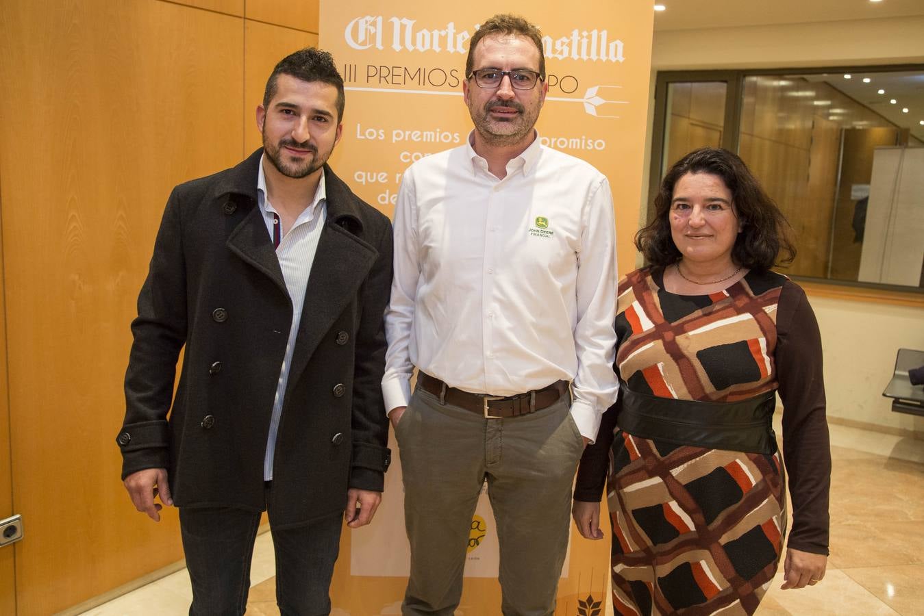 Víctor Medrano, Nacho Ibáñez y Fuencisla Barroso.