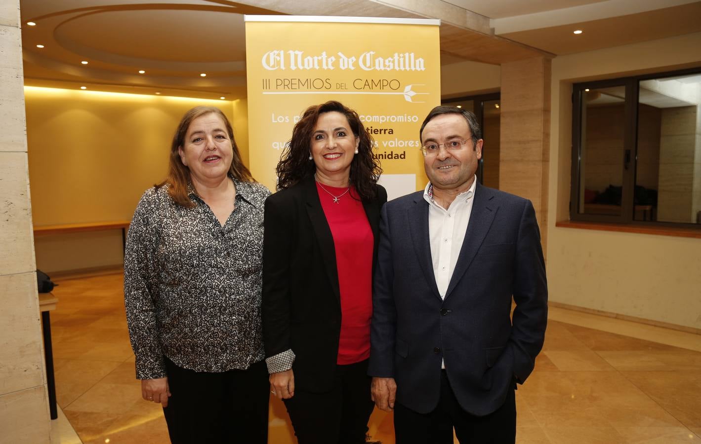 Pilar Represa, María Jesús González y Luis Pablo González.