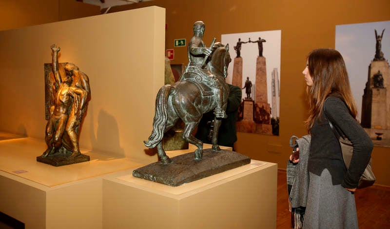 Exposición de Victorio Macho en la Casa de América en Madrid