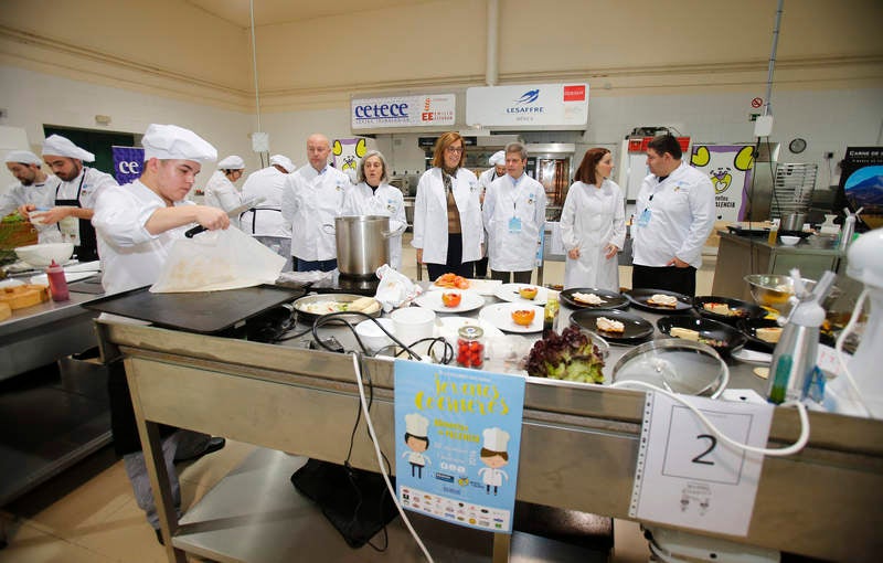 II Concurso Nacional de Jóvenes Cocineros Alimentos de Palencia