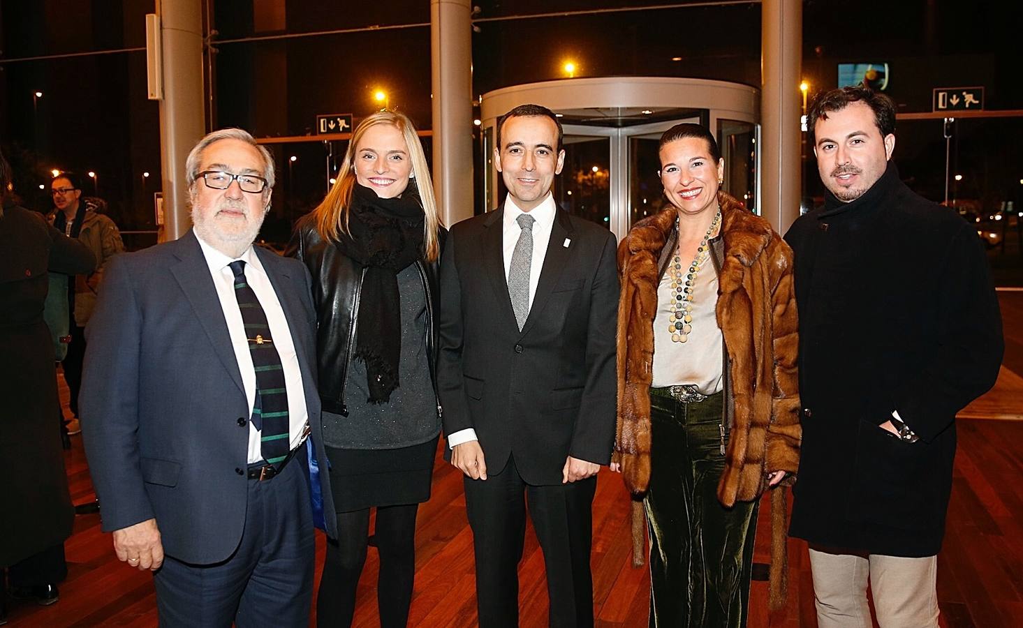 Gala de presentación del Concurso Mundial de Bruselas en el Centro Cultural Miguel Delibes de Valladolid