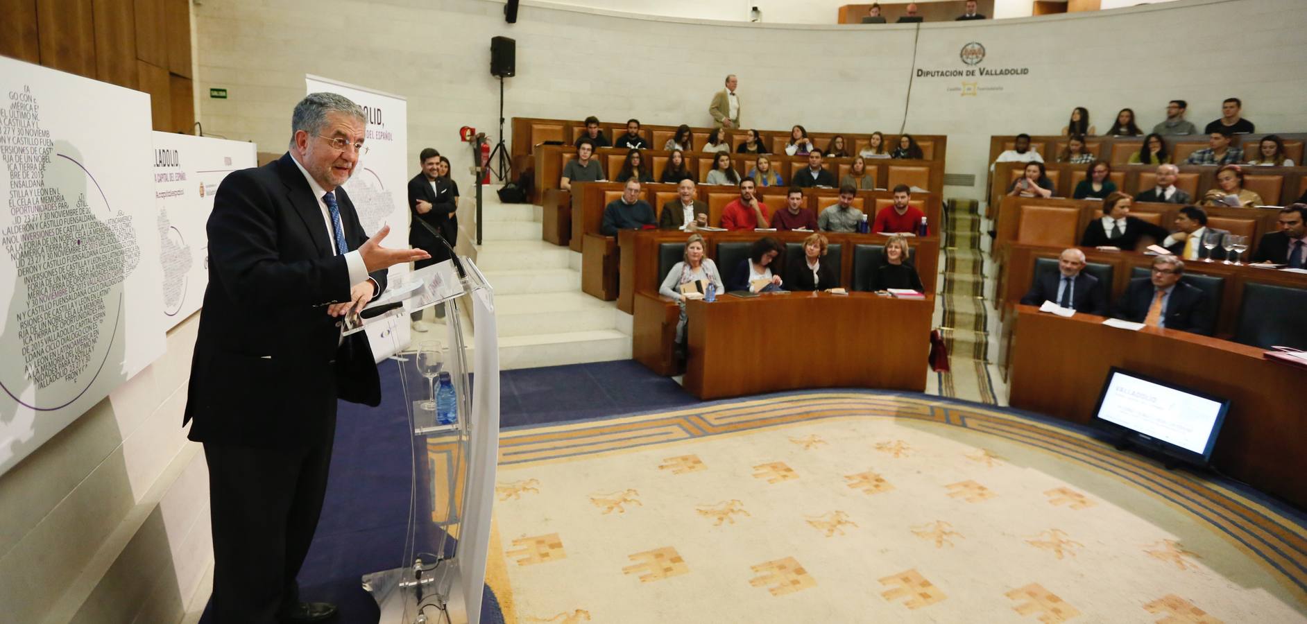 Segunda jornada del congreso &#039;Valladolid, Tierra Capital del Español&#039; organizado por El Norte de Castilla