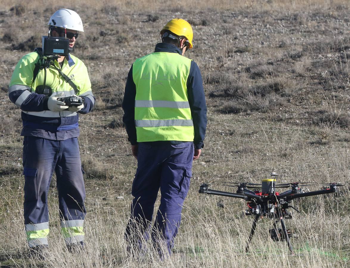 Unión Fenosa inspecciona las líneas eléctricas de Segovia con drones