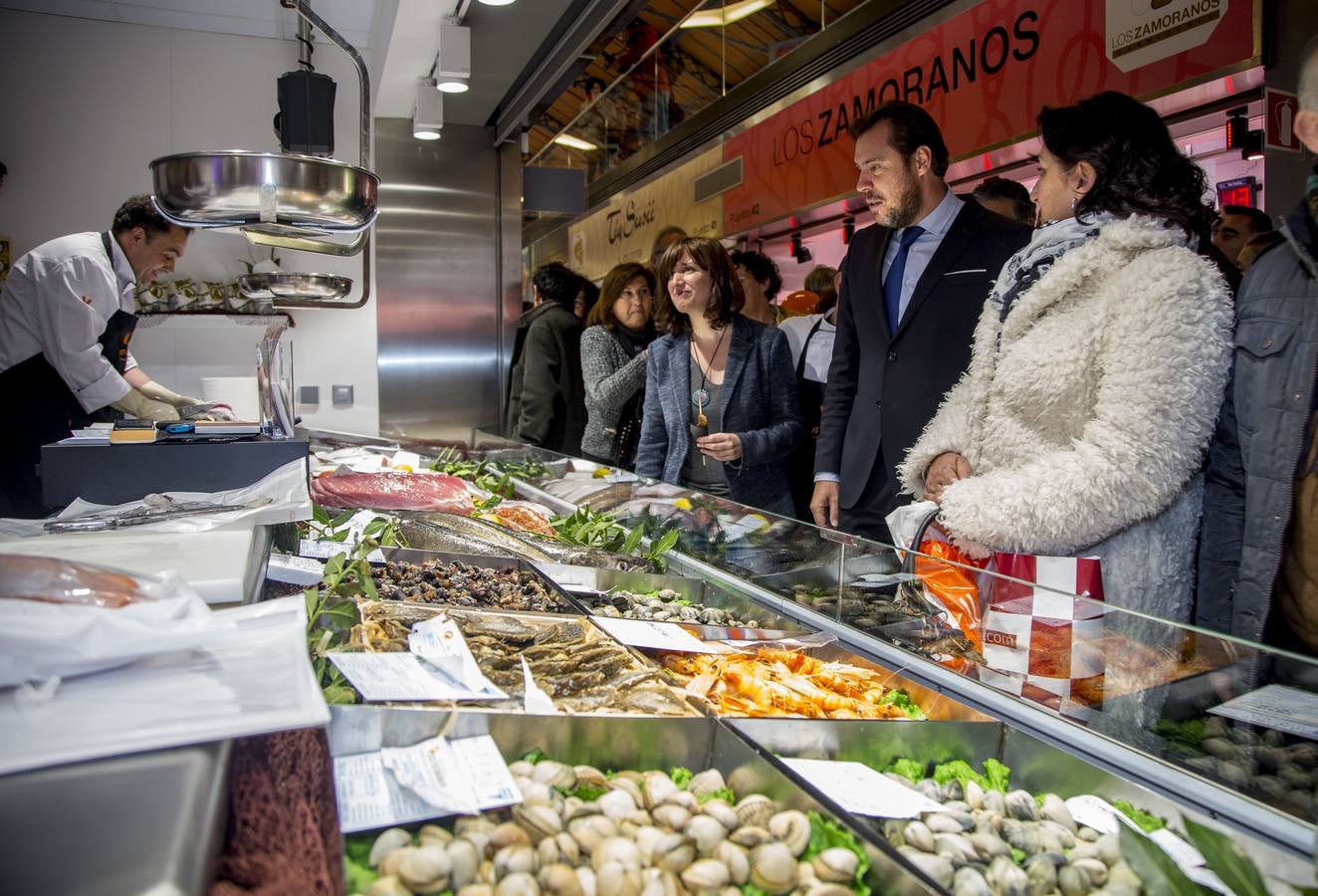 Inauguración del nuevo Mercado del Val en Valladolid