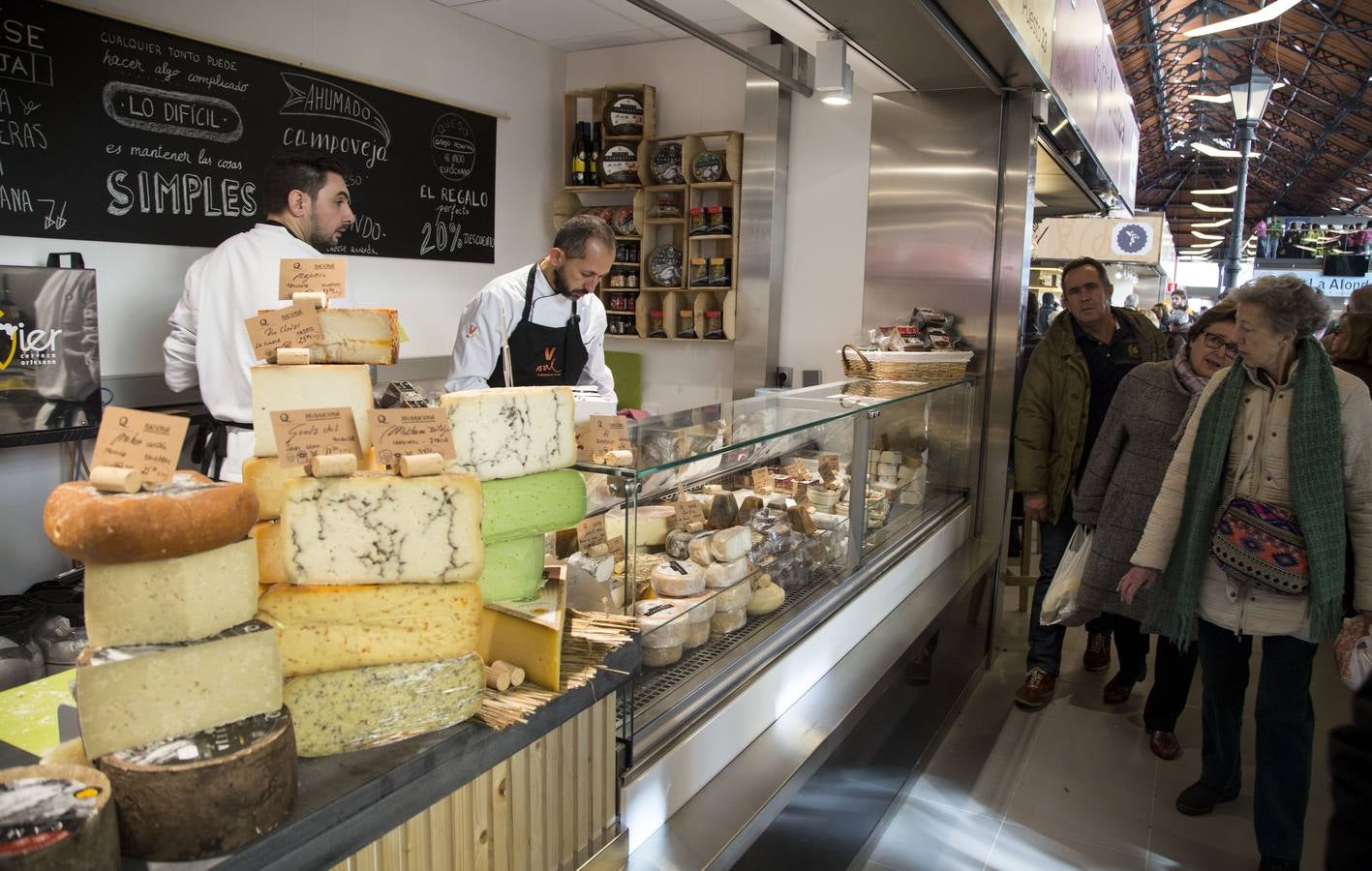 Inauguración del nuevo Mercado del Val en Valladolid