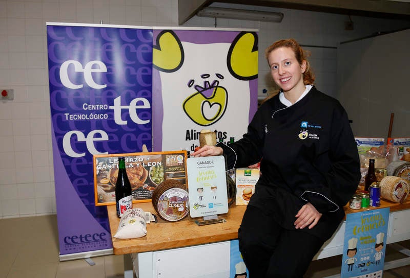 La burgalesa Vanesa López, ganadora del II Concurso Nacional Jóvenes Cocineros Alimentos de Palencia