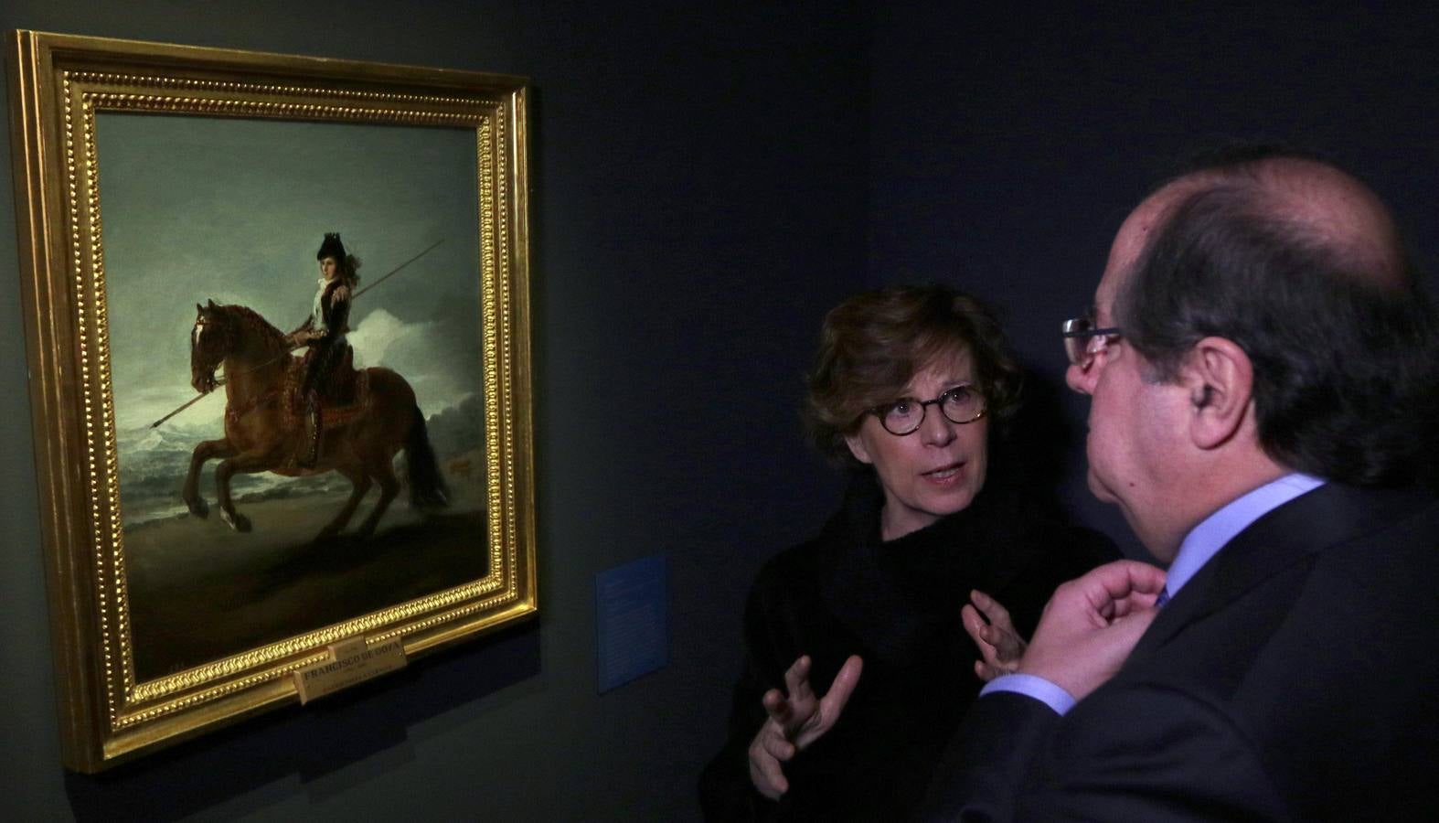 Juan Vicente Herrera inaugura la exposición &#039;Armarse a la suerte&#039; en el Museo Nacional de Escultura de Valladolid