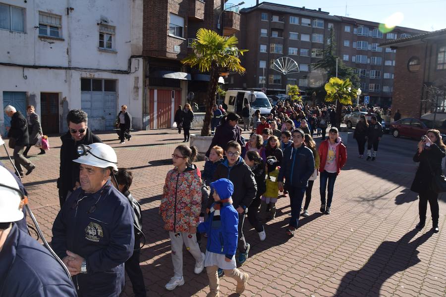 Guardo festeja a Santa Bárbara, patrona de los mineros