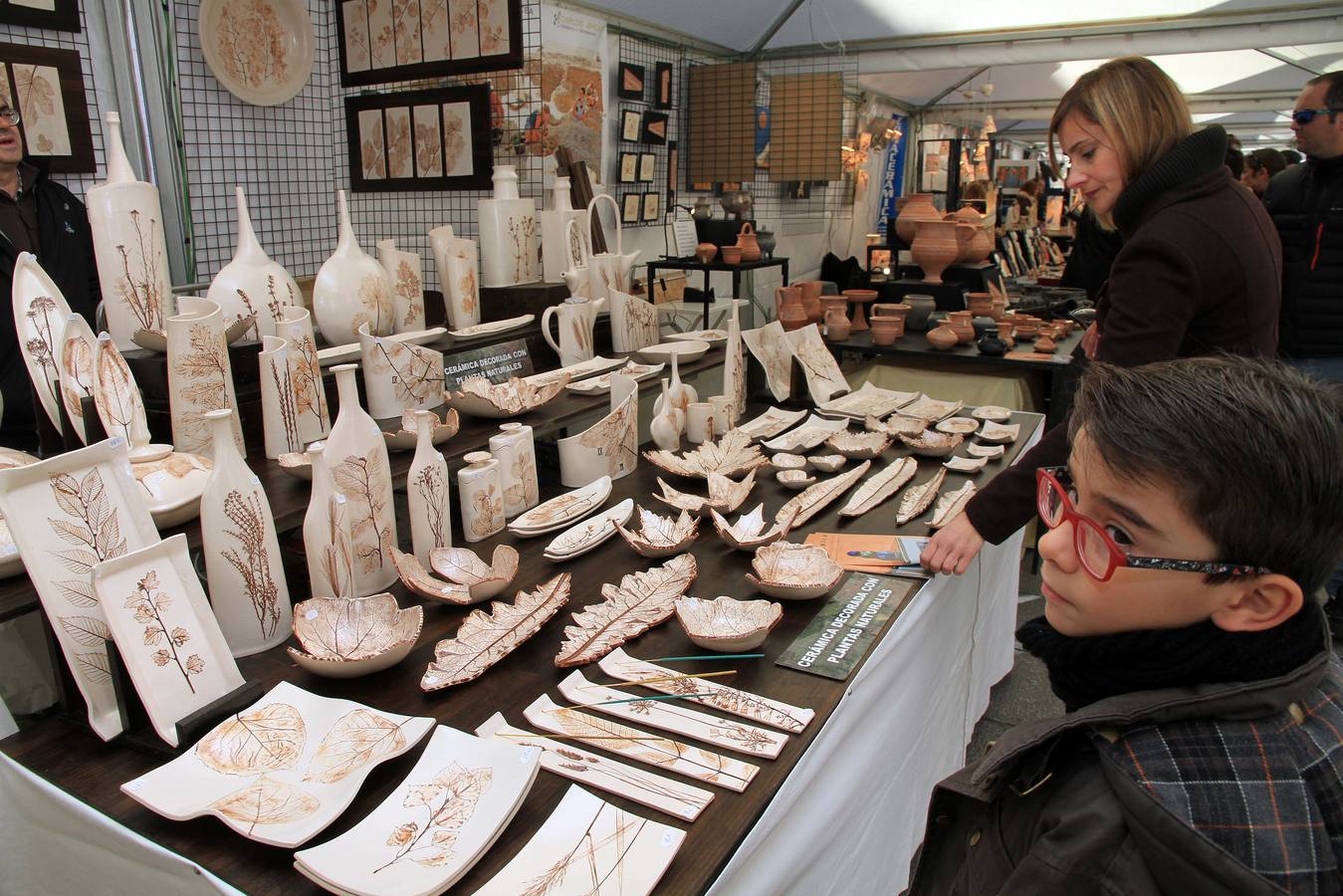 Inauguración de la XXII Feria de Cerámica y Alfarería ARCE de Segovia