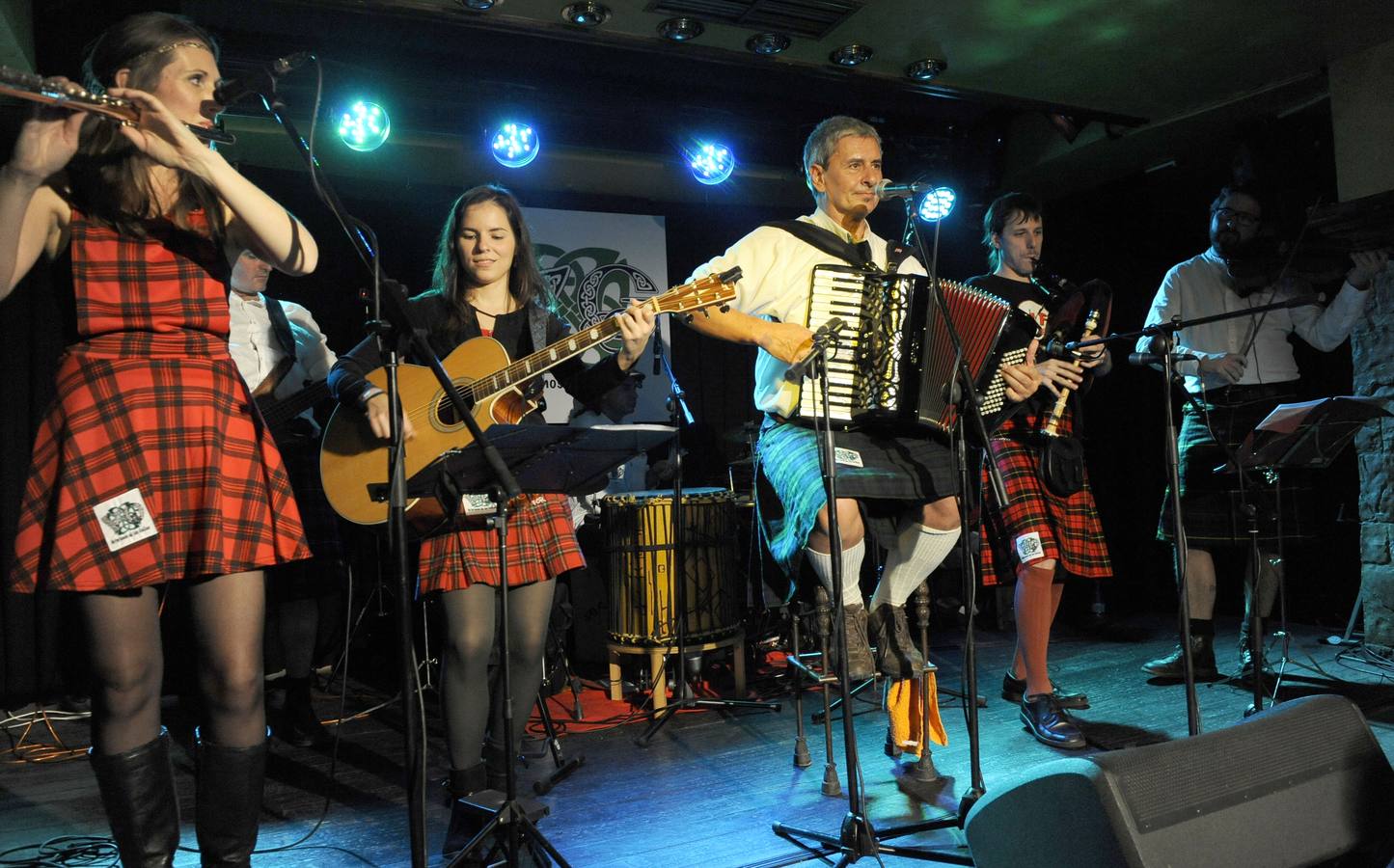Veteranos de las Galias en la sala Porta Caeli de Valladolid