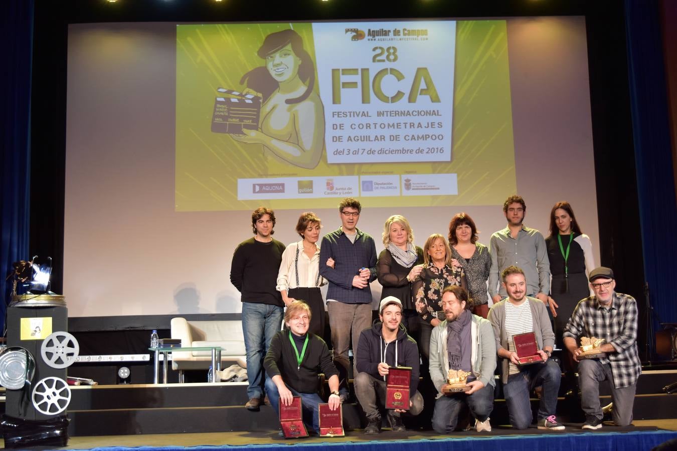Entrega de premios del Festival Internacional de Cortometrajes de Aguilar de Campoo