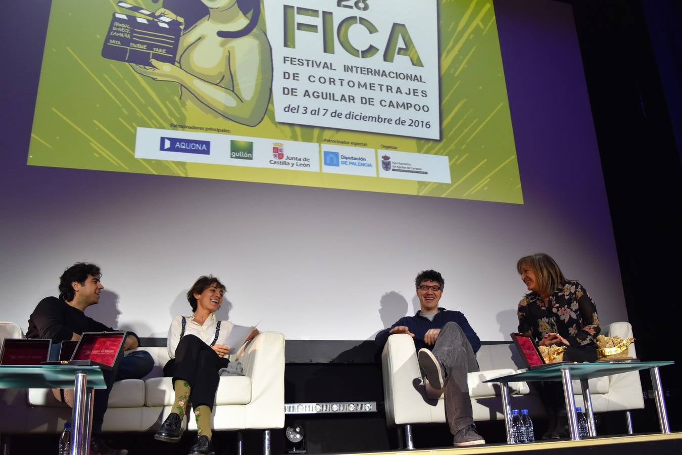 Entrega de premios del Festival Internacional de Cortometrajes de Aguilar de Campoo