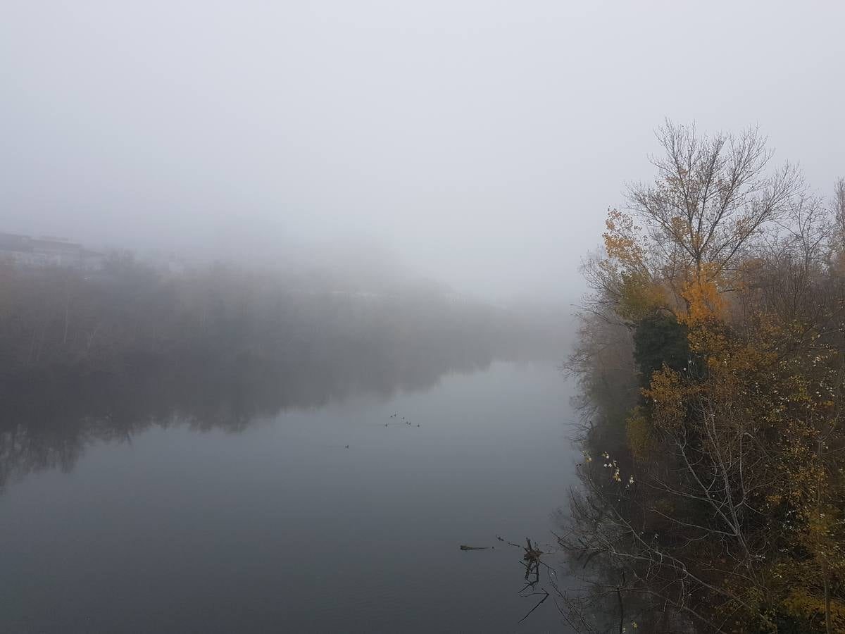 Jornada de niebla en Valladolid