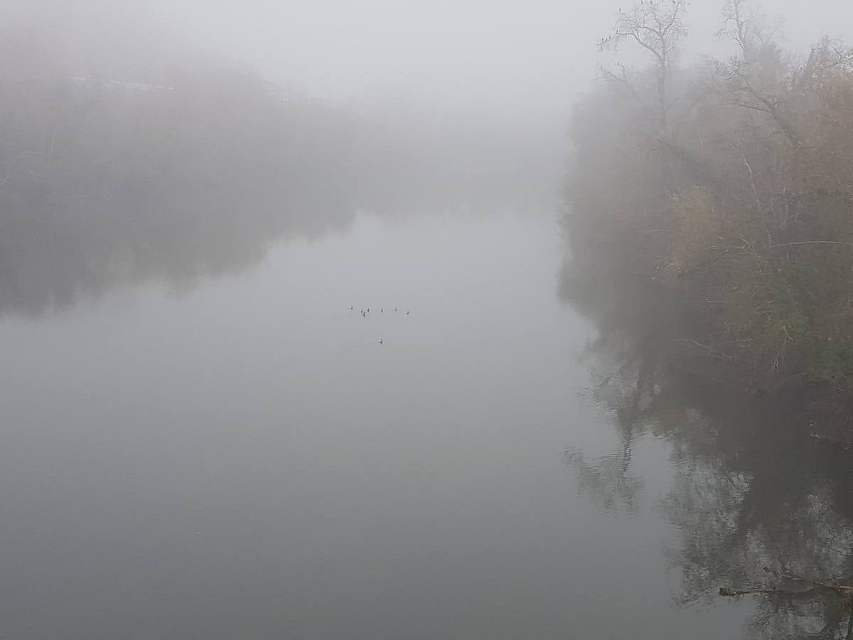 Jornada de niebla en Valladolid