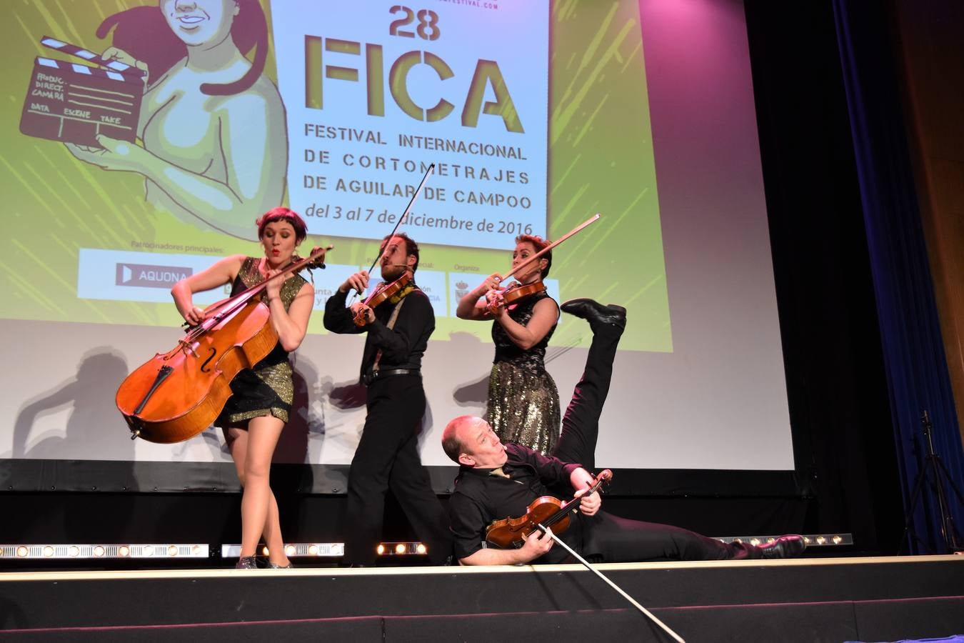 Gala de clausura del Festival Internacional de Cortometrajes de Aguilar de Campoo