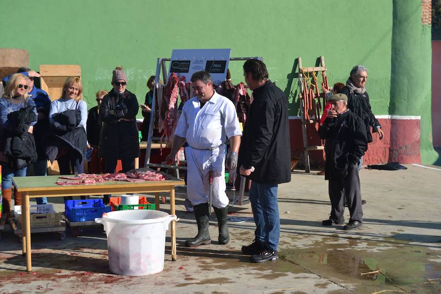 Matanza tradicional en Macotera, Salamanca