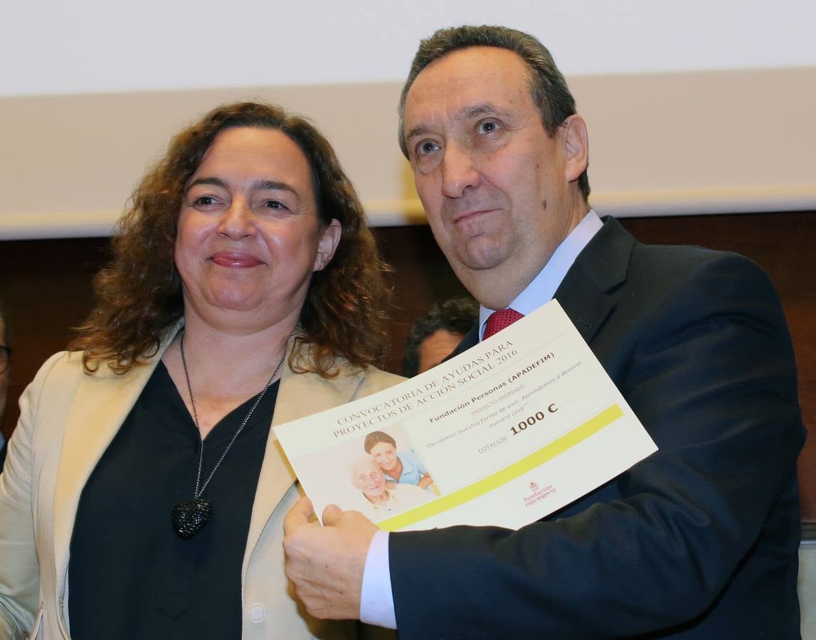 Bankia y la Fundación Caja Segovia entregan las ayudas a proyectos sociales de la provincia