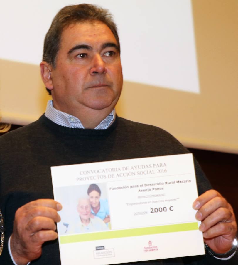 Bankia y la Fundación Caja Segovia entregan las ayudas a proyectos sociales de la provincia