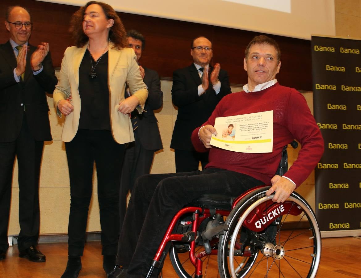 Bankia y la Fundación Caja Segovia entregan las ayudas a proyectos sociales de la provincia