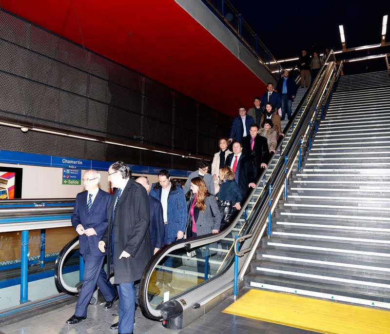 Palencia promociona el comercio en el metro de Madrid